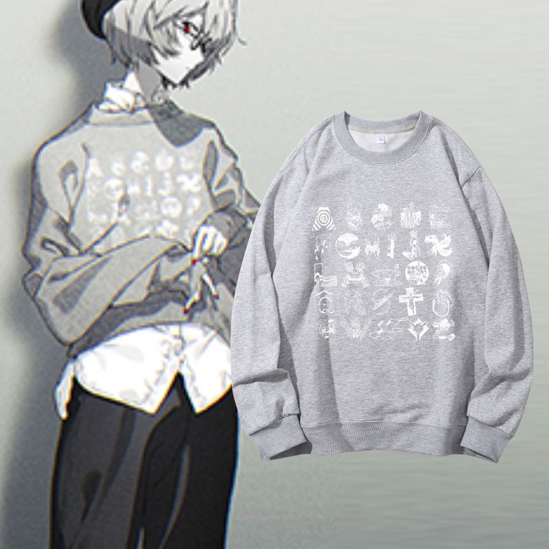 Evangelion Anime Merchandise - Neon Genesis Evangelion Asuka Rei Sudadera