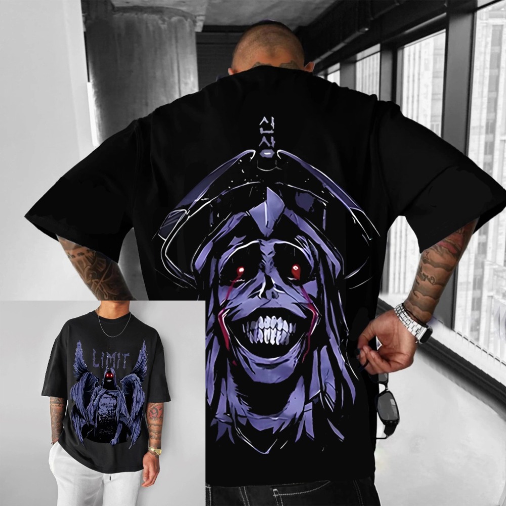 Camisetas de gran tamaño con e - Anime Merchandise Shop reseña y precio